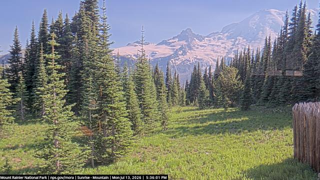 Sunrise (Mt Rainier NP) Webcam
